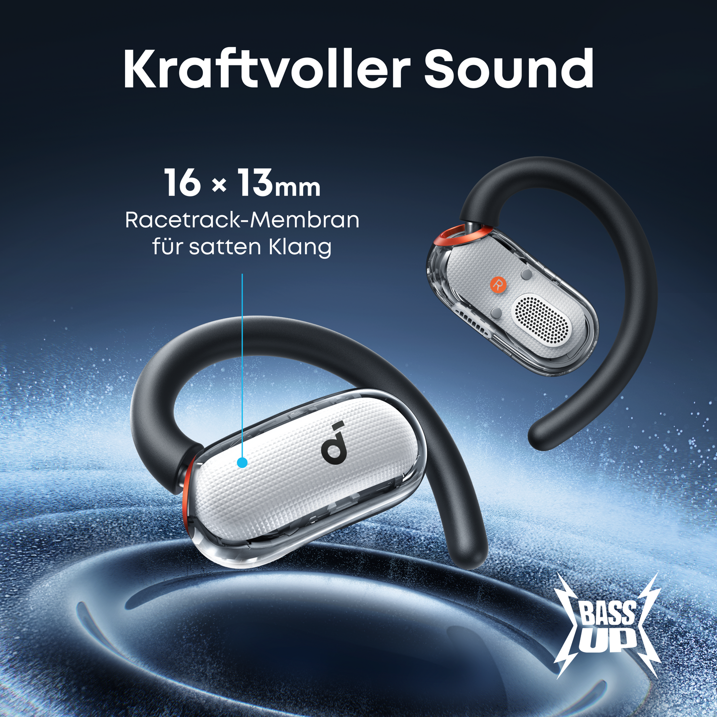soundcore V40i｜ Kabellose Earbuds mit klarem Case