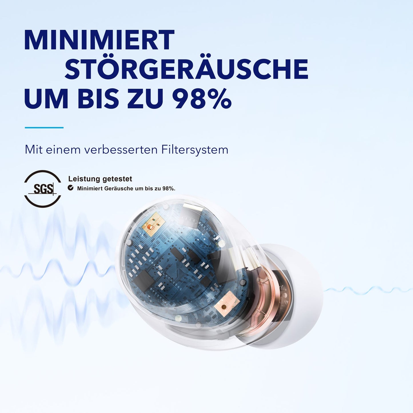 Space A40 | Langlebige Earbuds mit Noise Cancelling