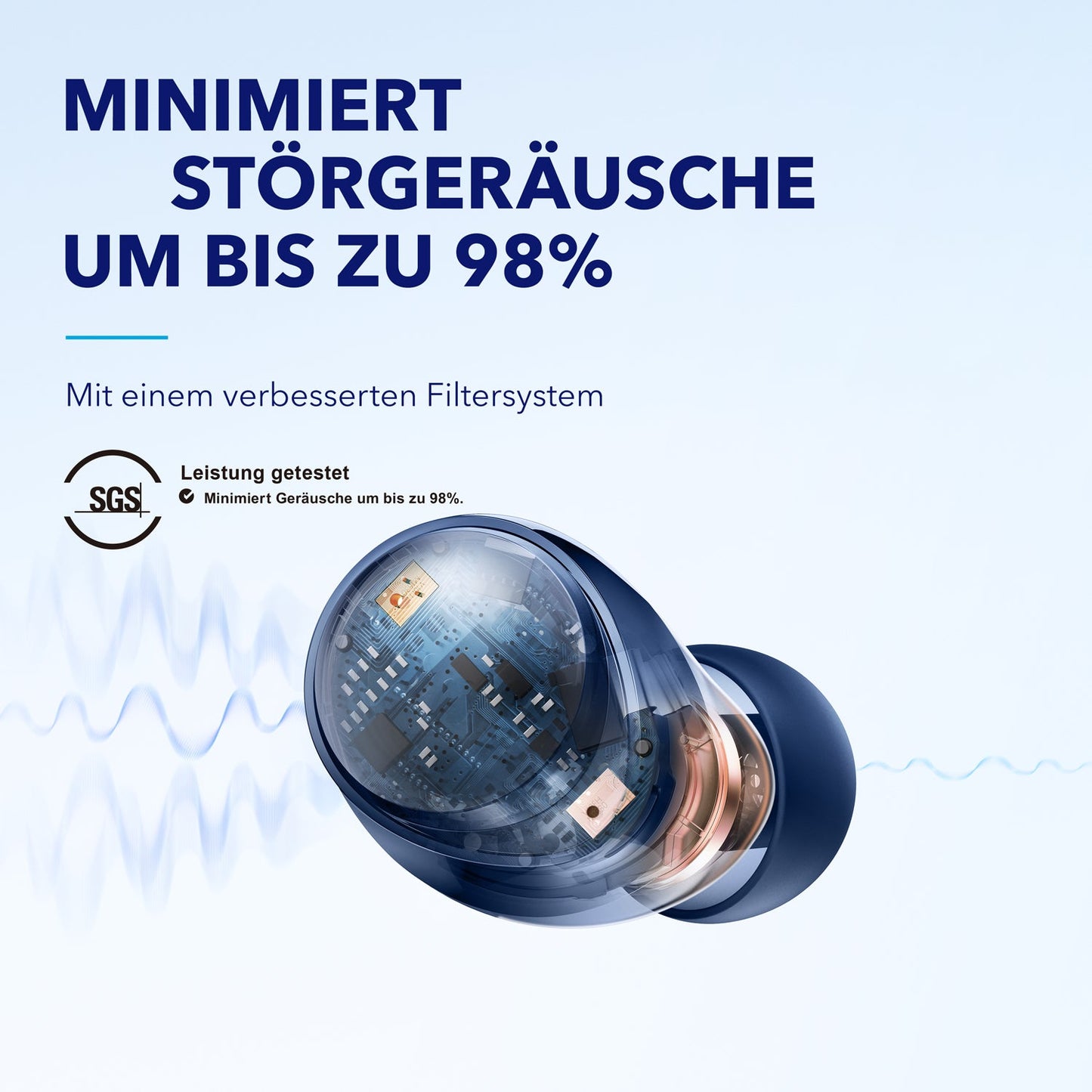 Space A40 | Langlebige Earbuds mit Noise Cancelling