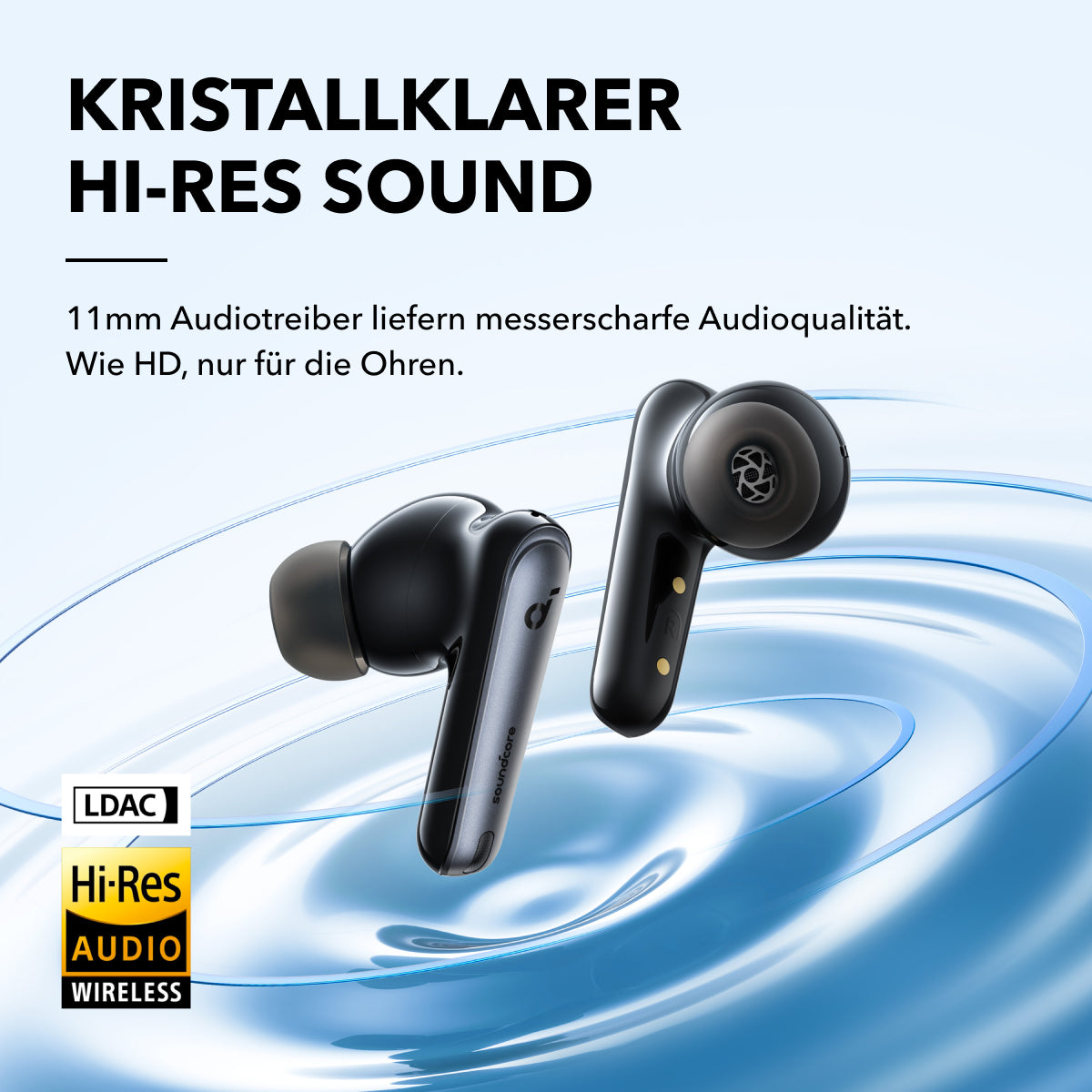 DE Kopfhörer mit soundcore Neue - soundcore - NC 4 Deutschland Liberty True-Wireless - Geräuschunterdrückung