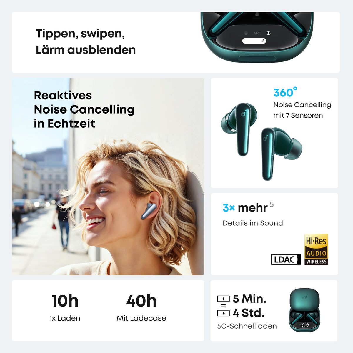 Liberty 4 Pro | True Wireless Earbuds mit Noise Cancelling