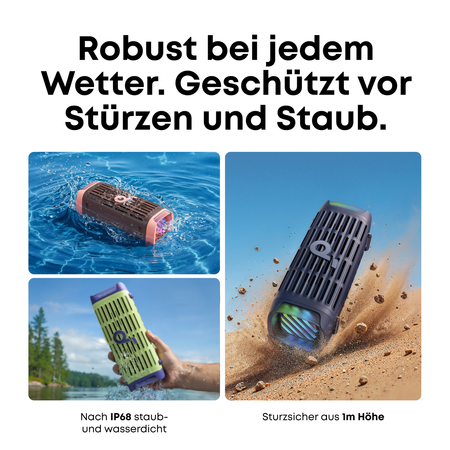 soundcore Boom 3i | Wasserdichter Bluetooth-Lautsprecher