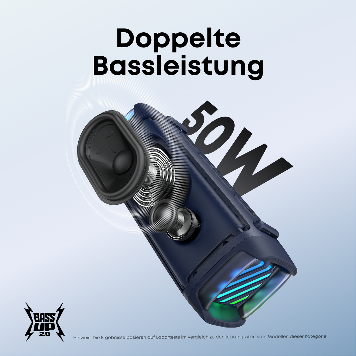 soundcore Boom 3i | Wasserdichter Bluetooth-Lautsprecher
