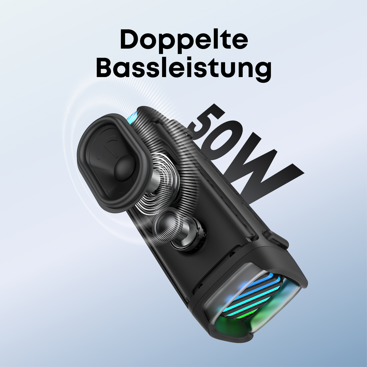 soundcore Boom 3i | Wasserdichter Bluetooth-Lautsprecher
