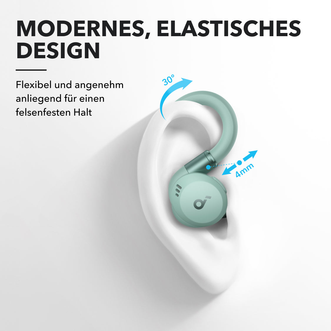 Sport X20 | Bequeme In-Ear Sport Earbuds mit Ohrhaken