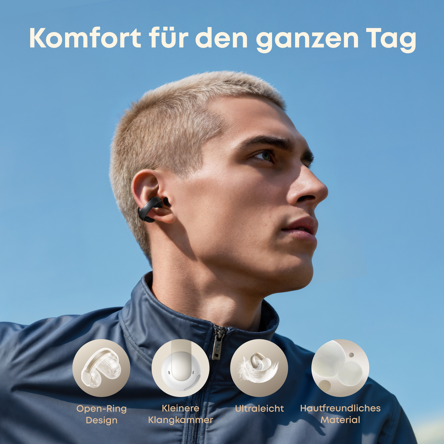 soundcore AeroClip | Open-Ear Clip-Earbuds mit adaptivem Komfort
