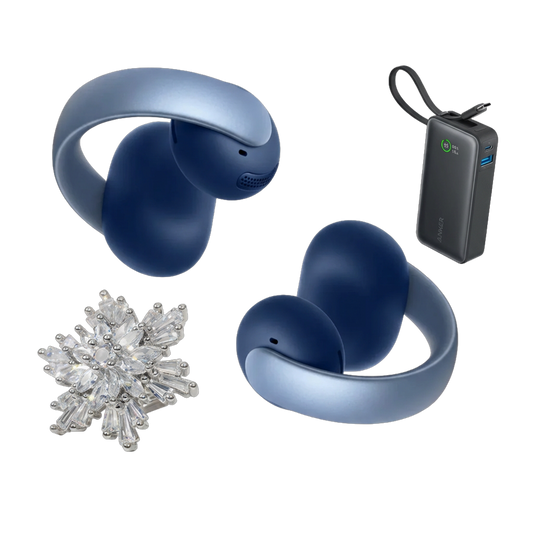 AeroClip & Anker Nano Powerbank & Stylisches Schneeflocken-Accessoire