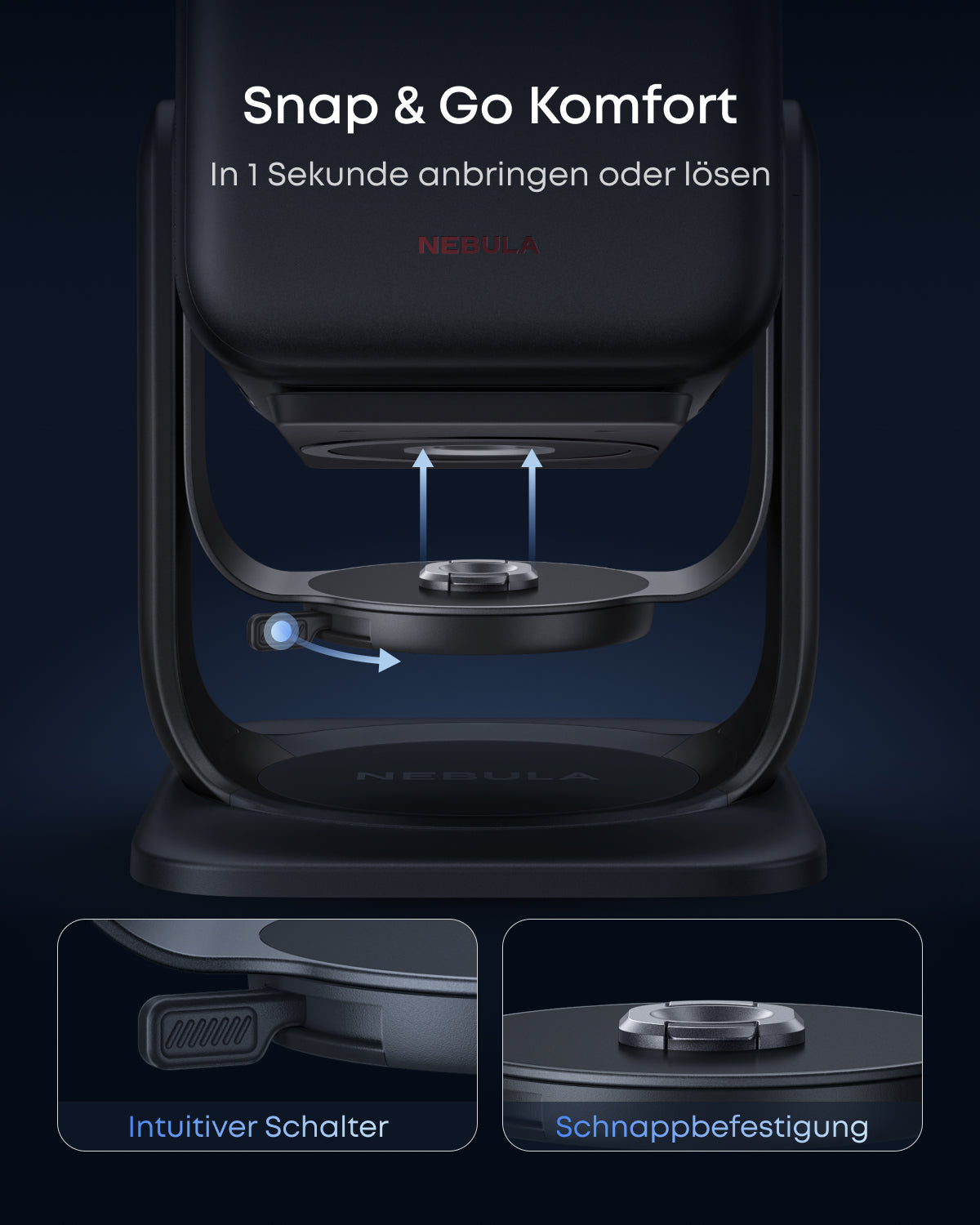 NEBULA Gimbal-Ständer für Beamer - Cosmos Serie/X1