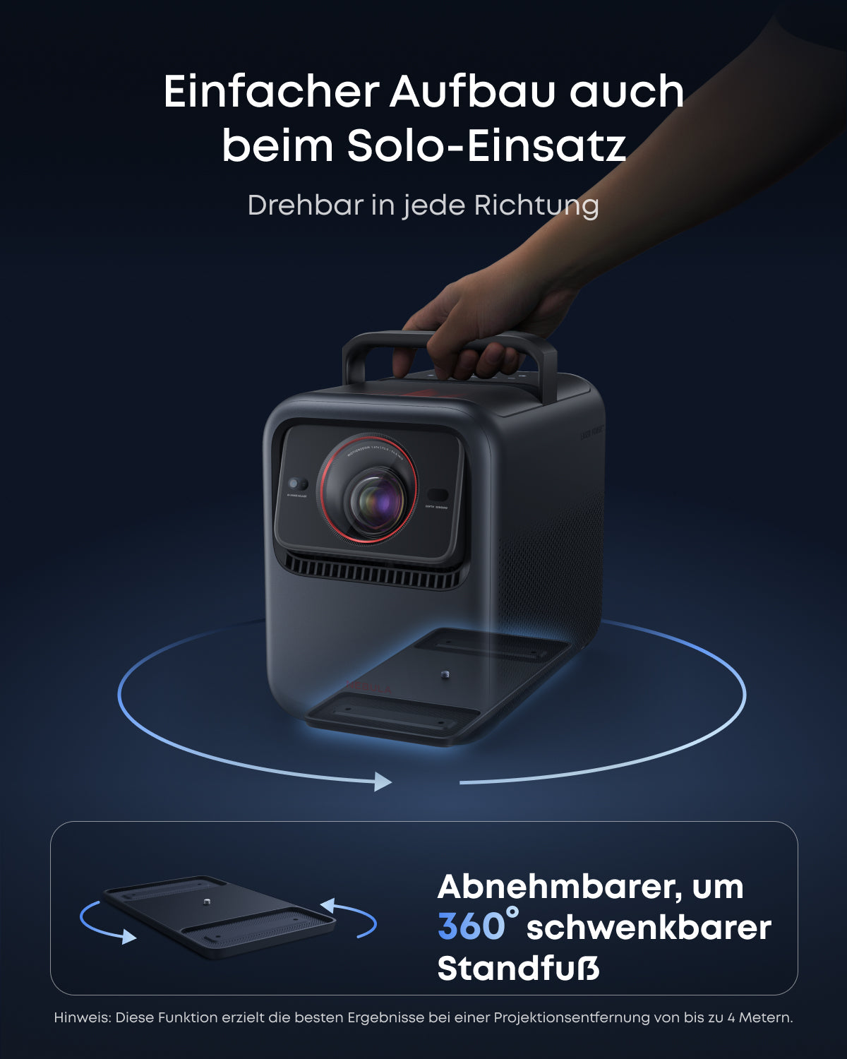 NEBULA Gimbal-Ständer für Beamer - Cosmos Serie/X1