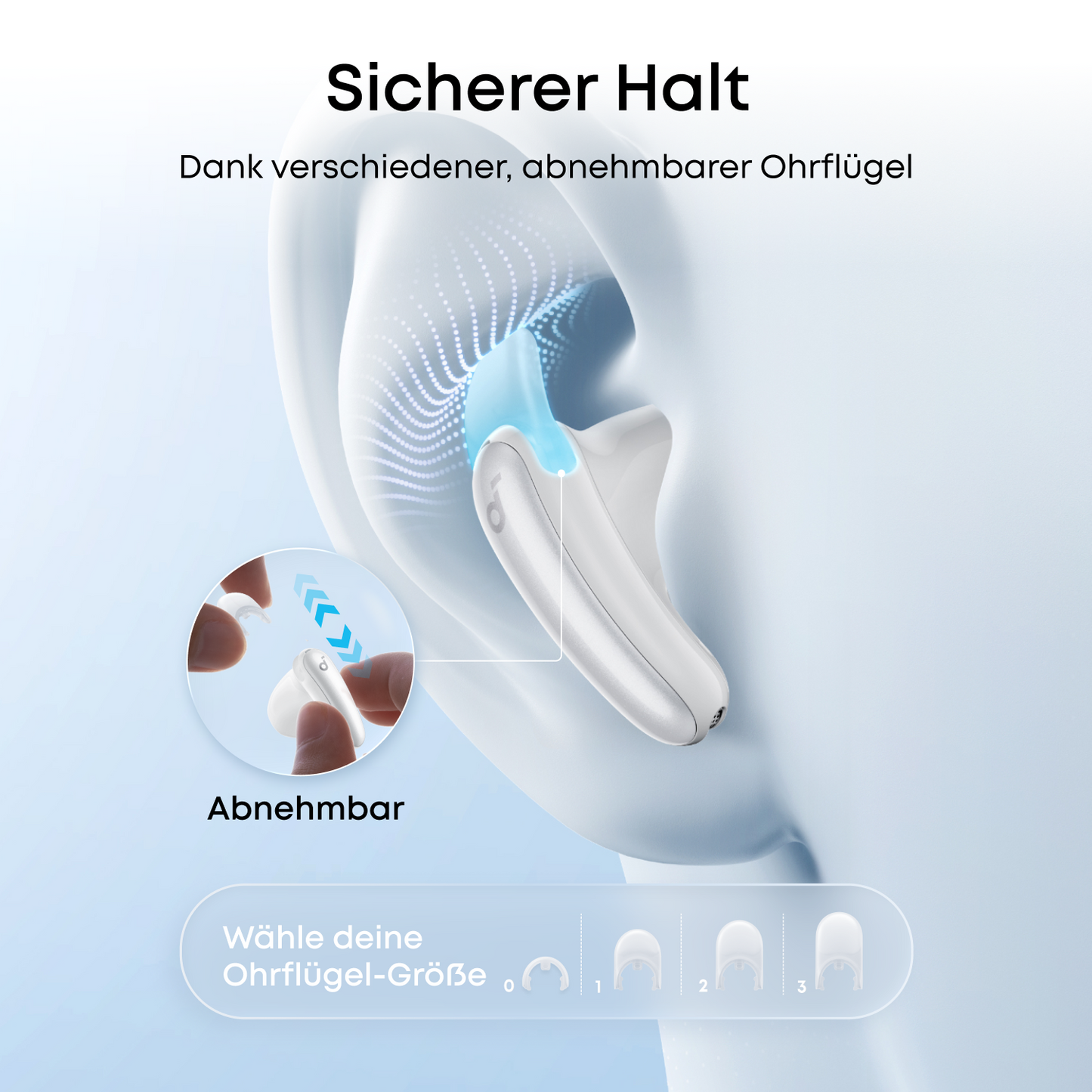 Liberty Buds | Kabellose Semi-in-Ear Earbuds mit ANC