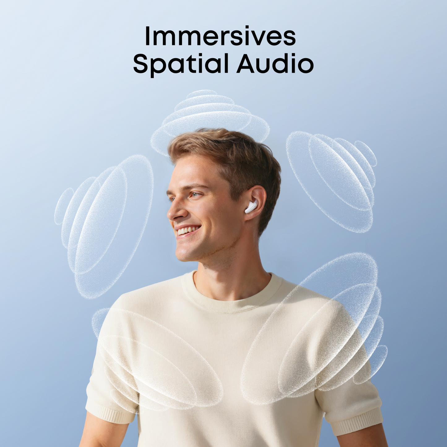 Liberty Buds | Kabellose Semi-in-Ear Earbuds mit ANC
