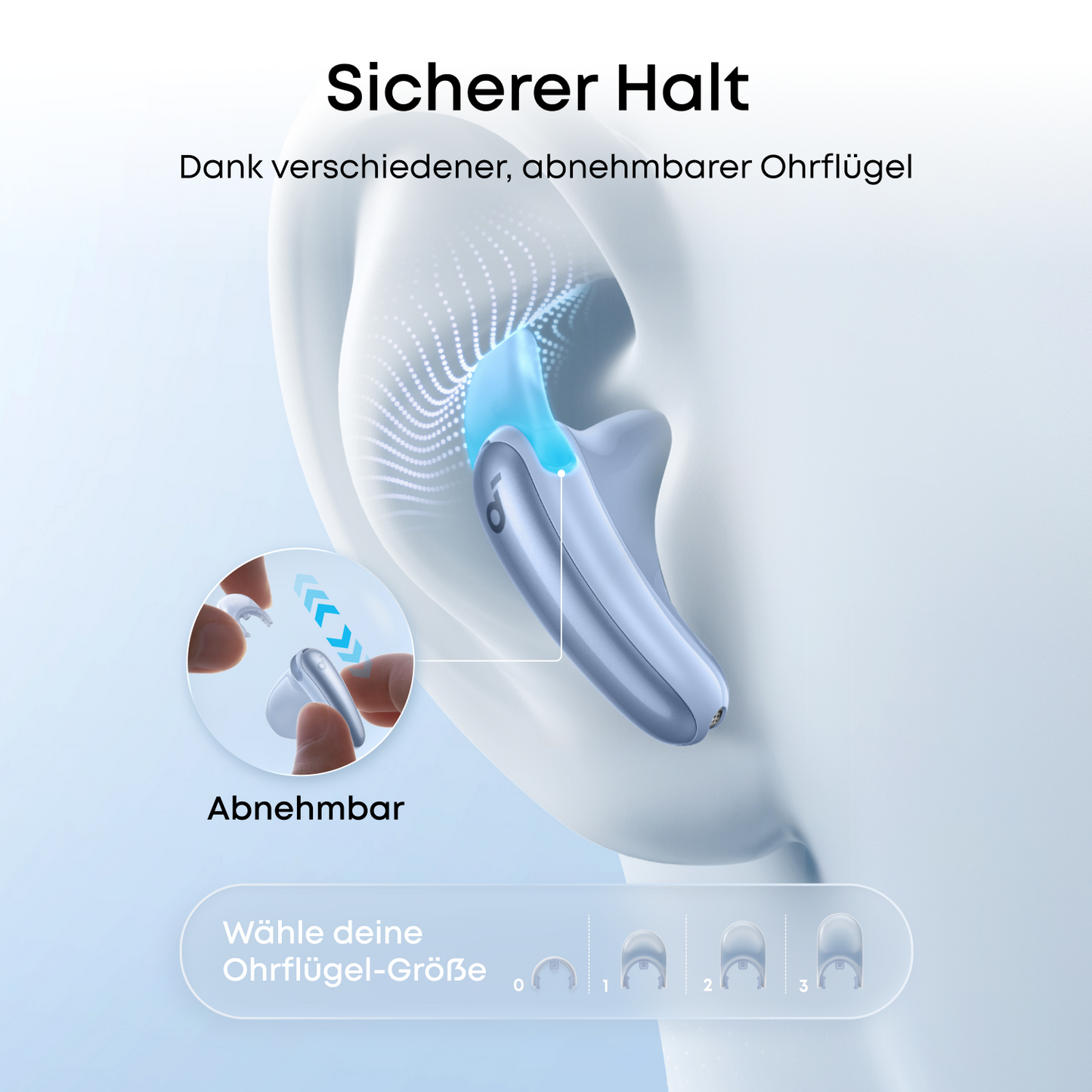 Liberty Buds | Kabellose Semi-in-Ear Earbuds mit ANC