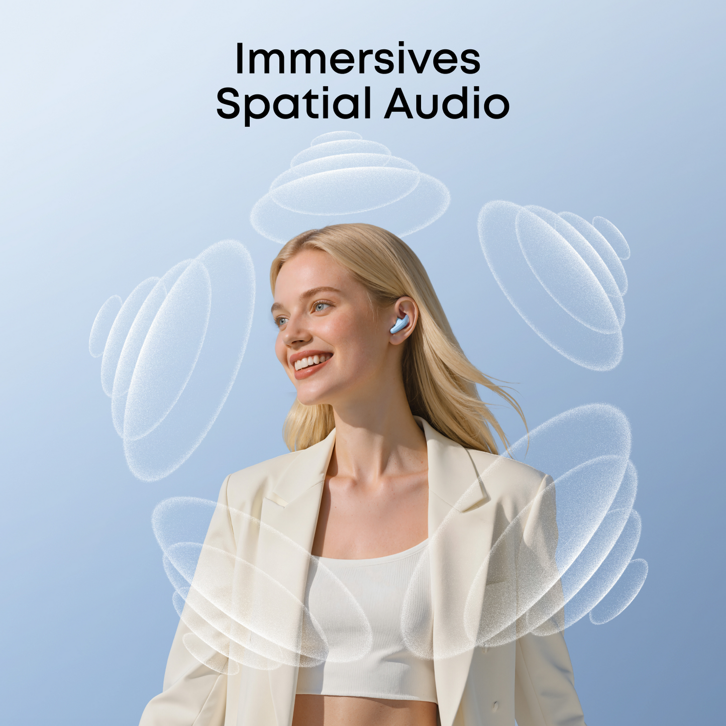 Liberty Buds | Kabellose Semi-in-Ear Earbuds mit ANC