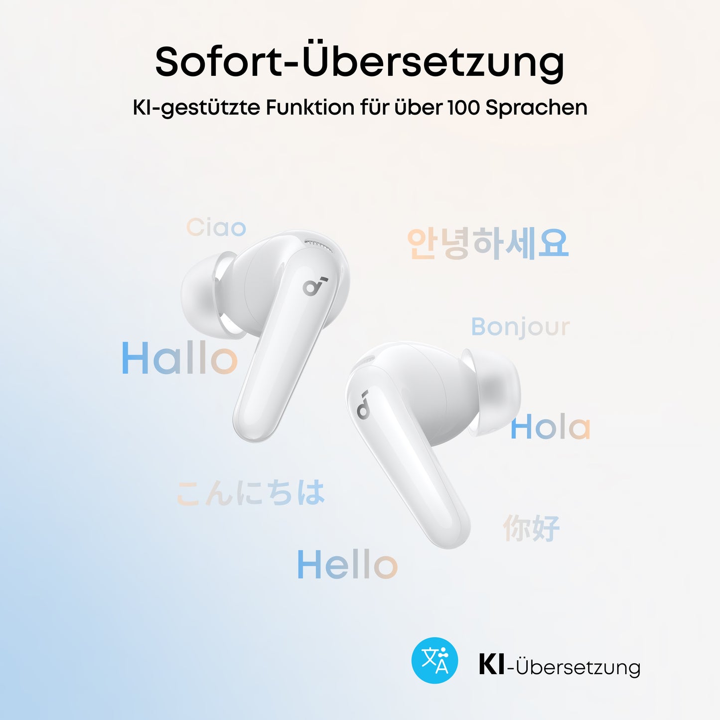 P31i | Wireless Earbuds mit immersivem, adaptivem ANC