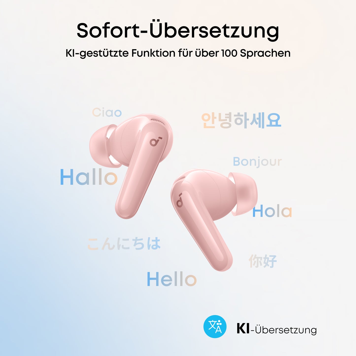 P31i | Wireless Earbuds mit immersivem, adaptivem ANC