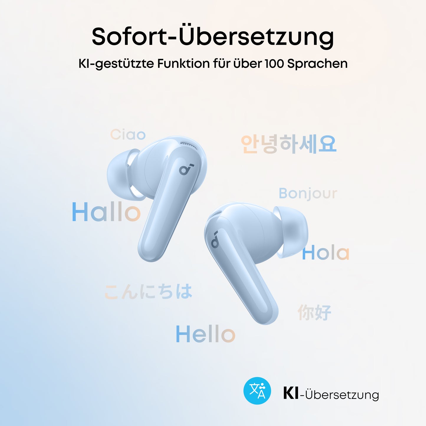 P31i | Wireless Earbuds mit immersivem, adaptivem ANC