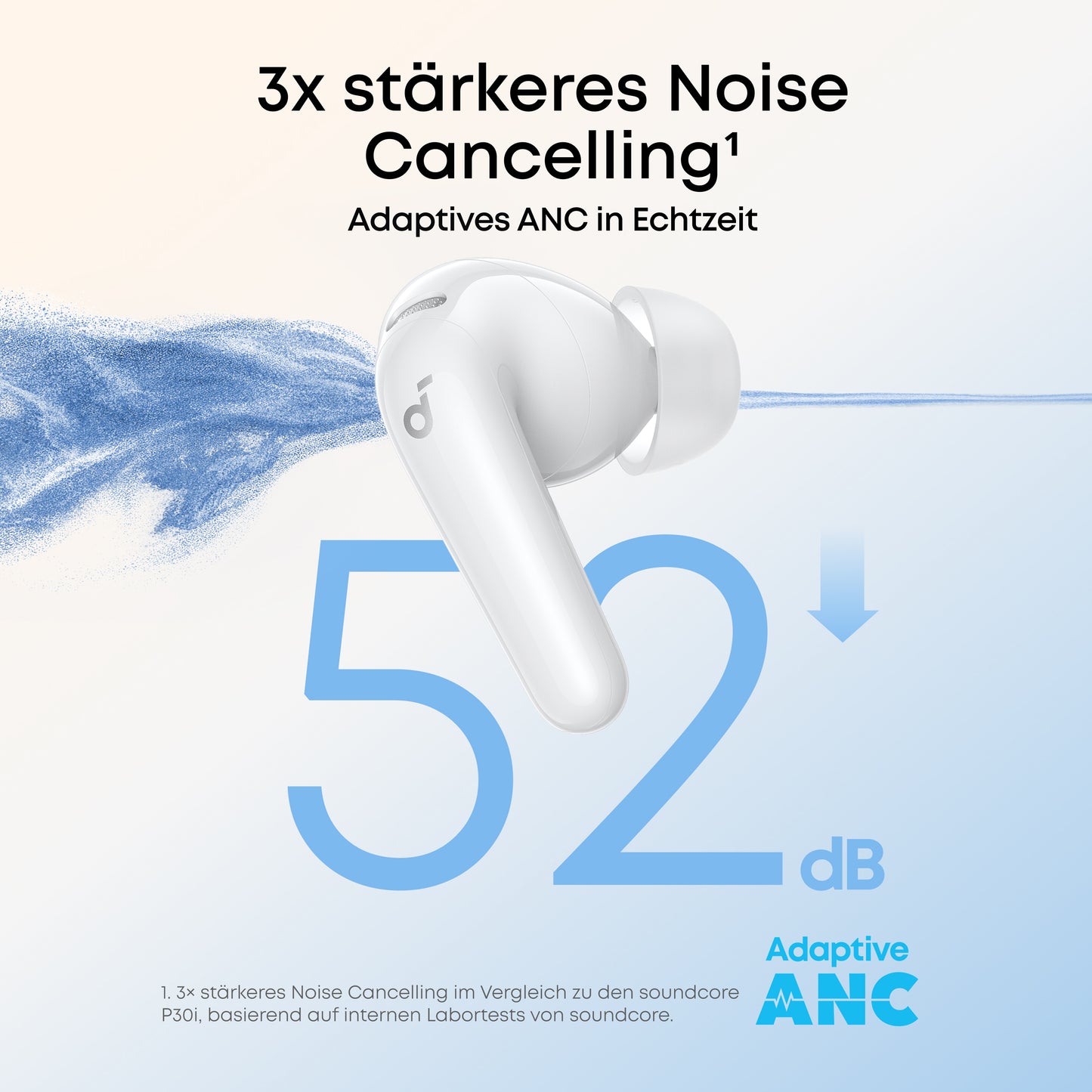P31i | Wireless Earbuds mit immersivem, adaptivem ANC