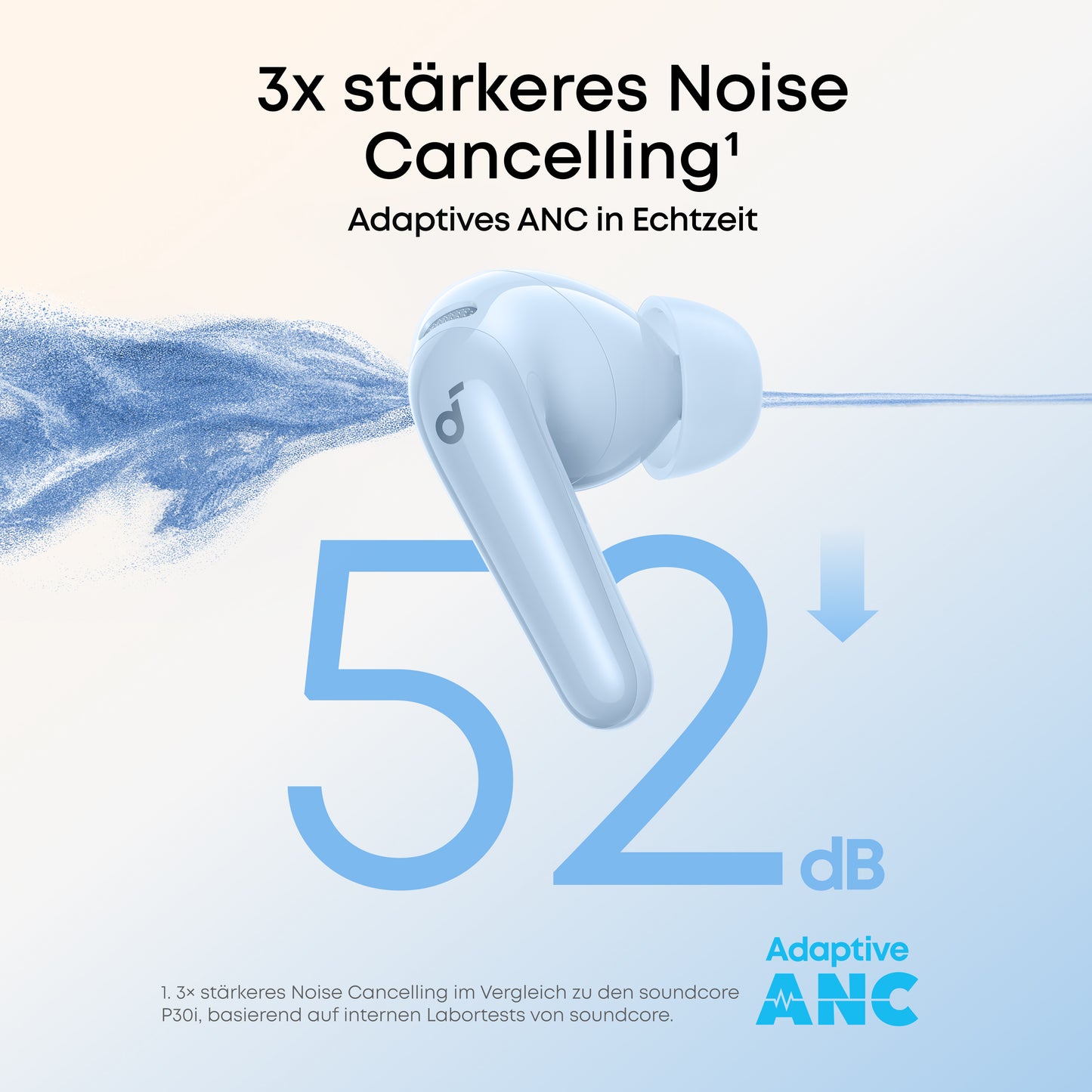 P31i | Wireless Earbuds mit immersivem, adaptivem ANC