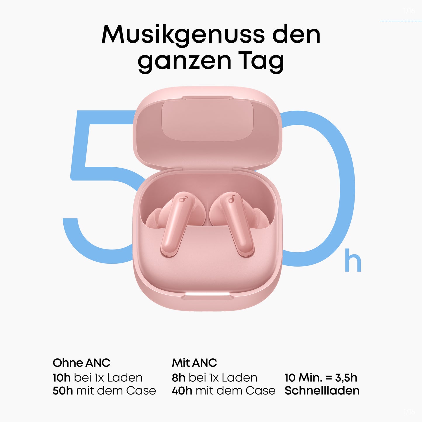 P31i | Wireless Earbuds mit immersivem, adaptivem ANC