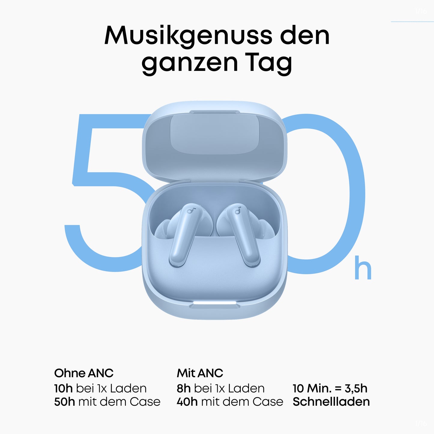 P31i | Wireless Earbuds mit immersivem, adaptivem ANC