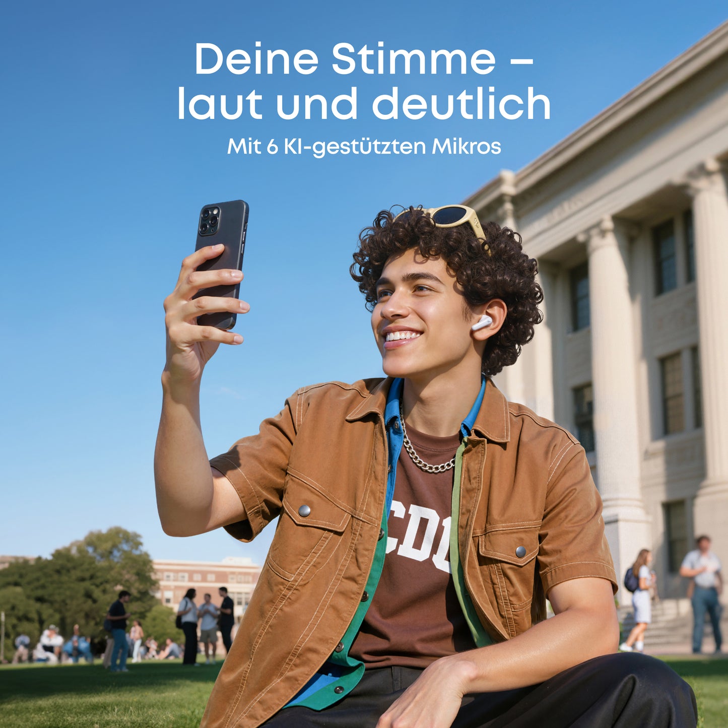 P31i | Wireless Earbuds mit immersivem, adaptivem ANC