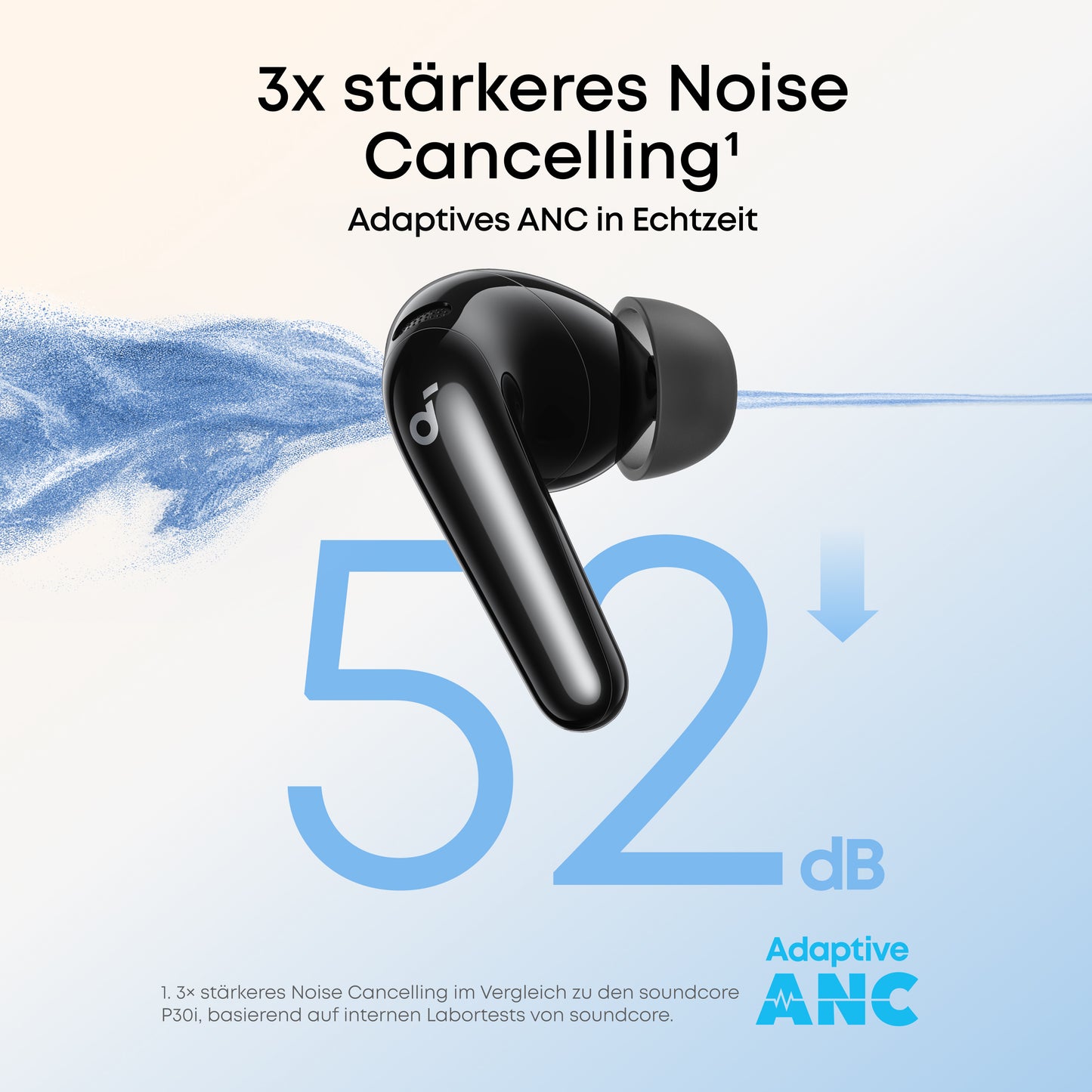 P31i | Wireless Earbuds mit immersivem, adaptivem ANC