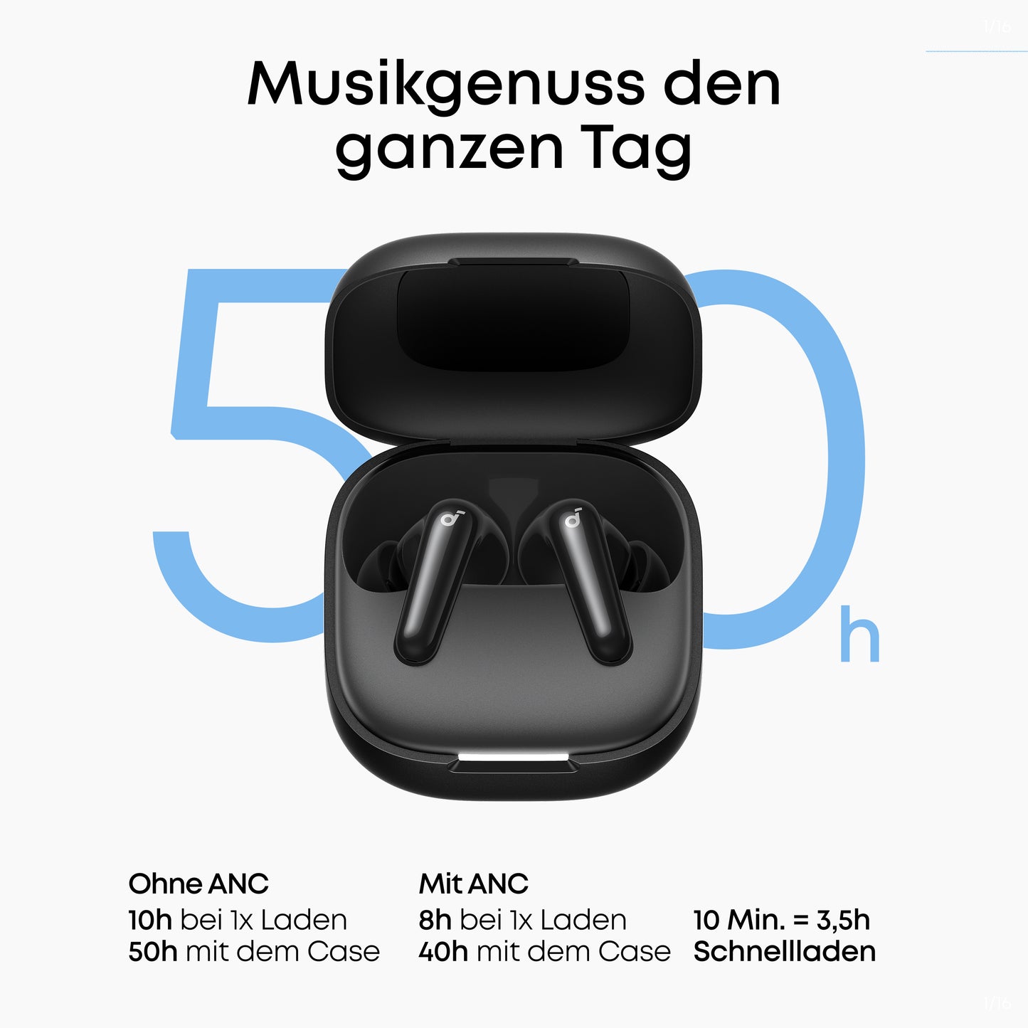 P31i | Wireless Earbuds mit immersivem, adaptivem ANC