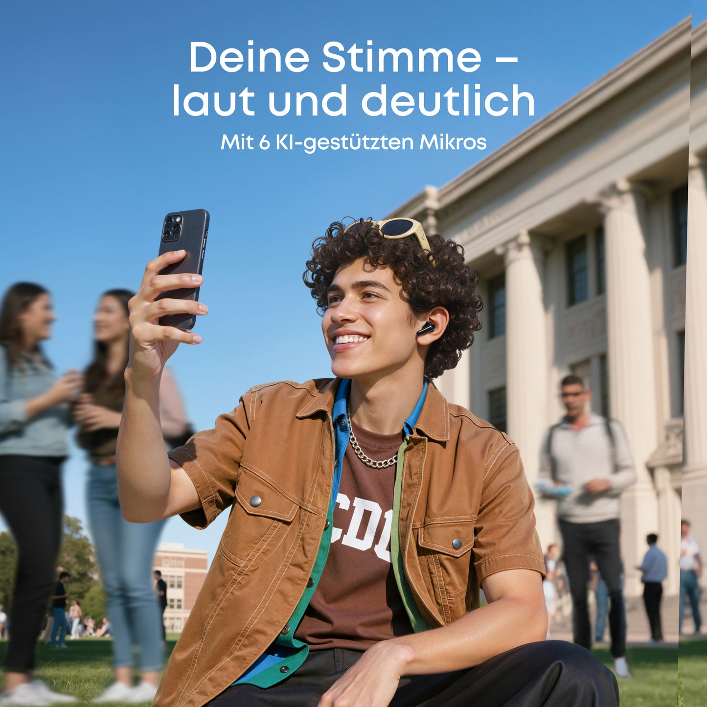 P31i | Wireless Earbuds mit immersivem, adaptivem ANC