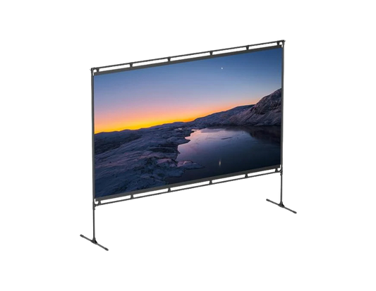 NEBULA 100 Zoll Beamer Leinwand mit Stativ