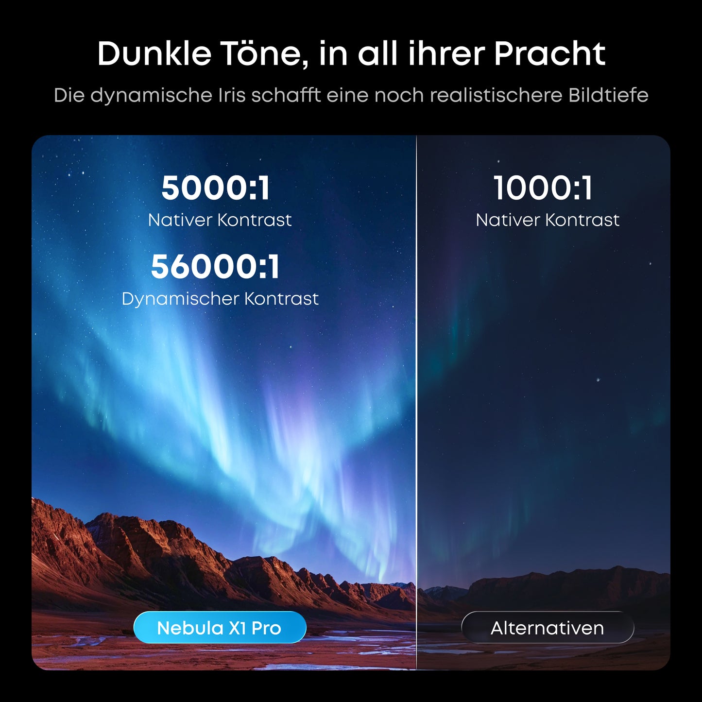 Nebula X1 Pro 4K Beamer | Das weltweit erste mobile Heimkino