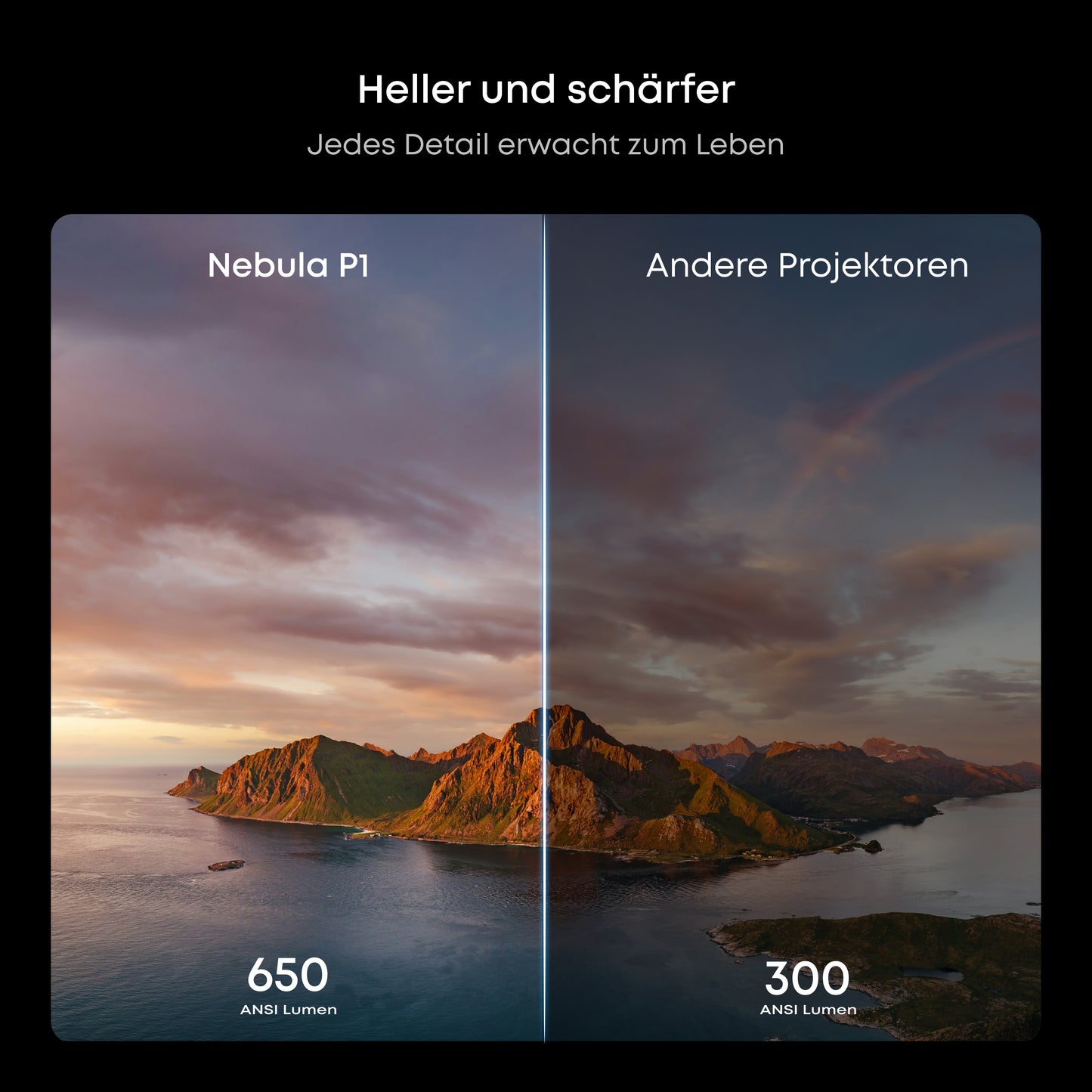 Nebula P1｜Der branchenweit erste abnehmbare Lautsprecher für Ton und Bilder der Extraklasse