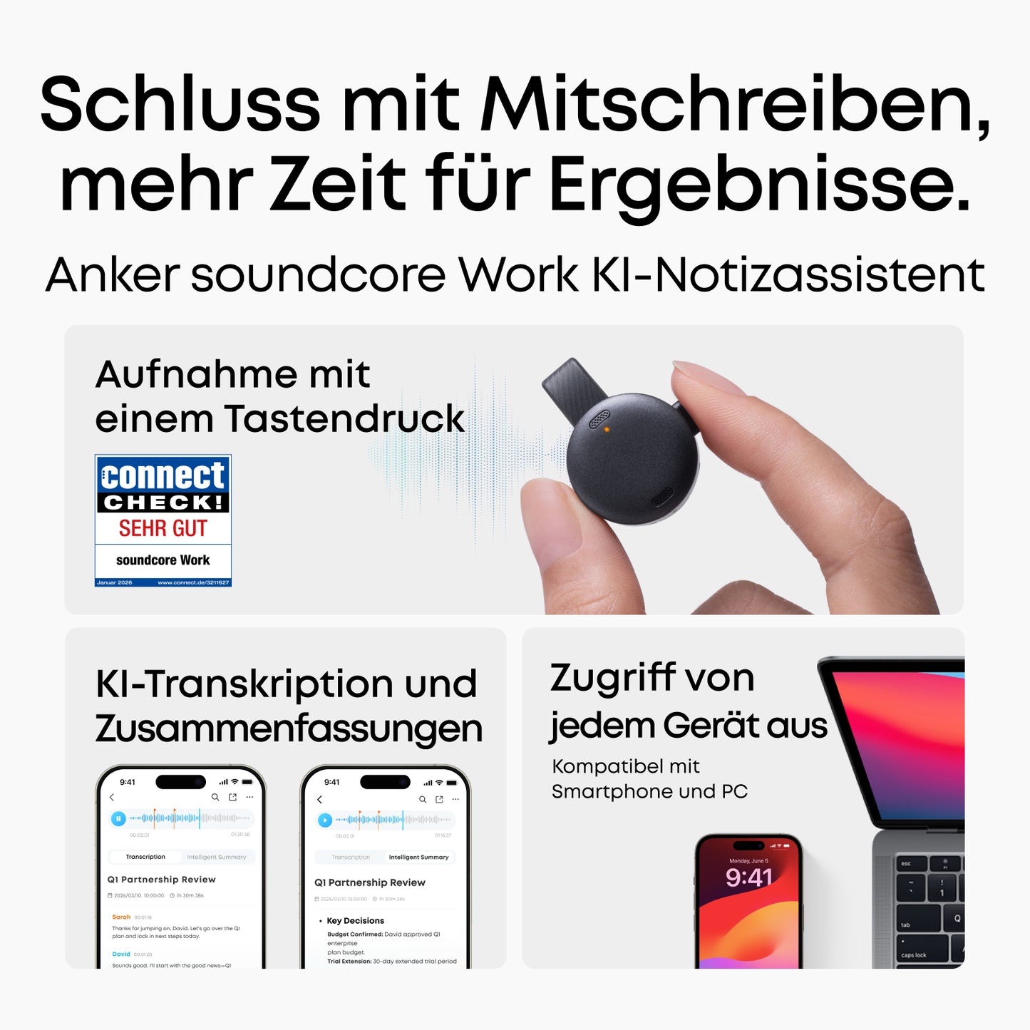 soundcore Work | Dein persönlicher KI-Assistent