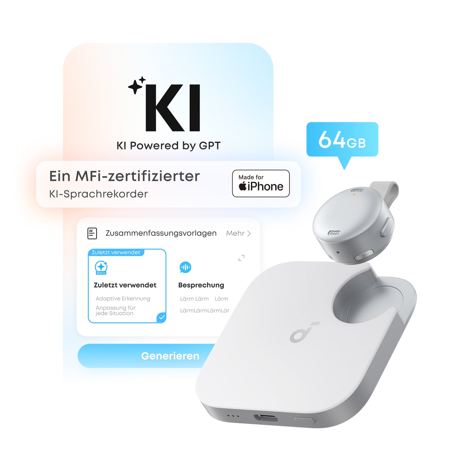 soundcore Work | Dein persönlicher KI-Assistent