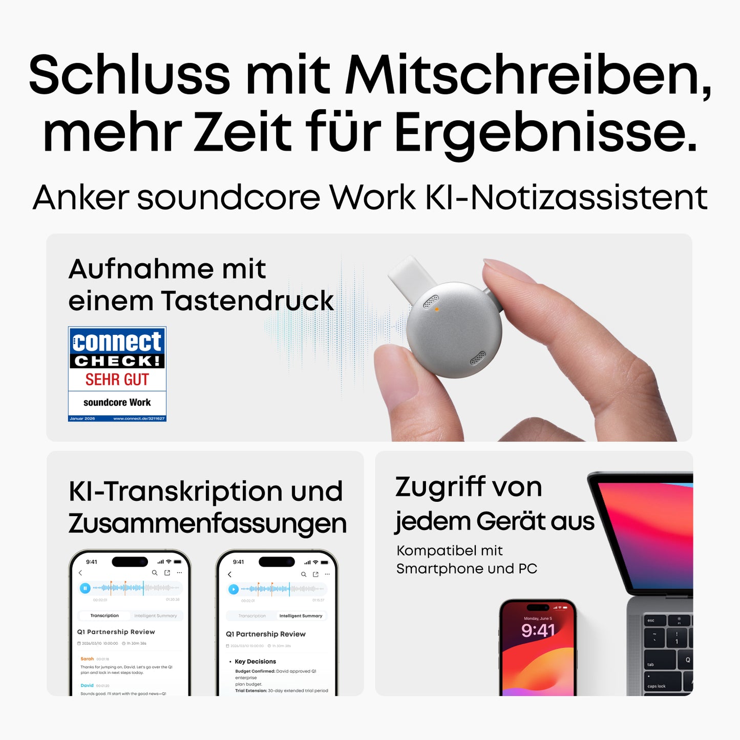 soundcore Work | Dein persönlicher KI-Assistent