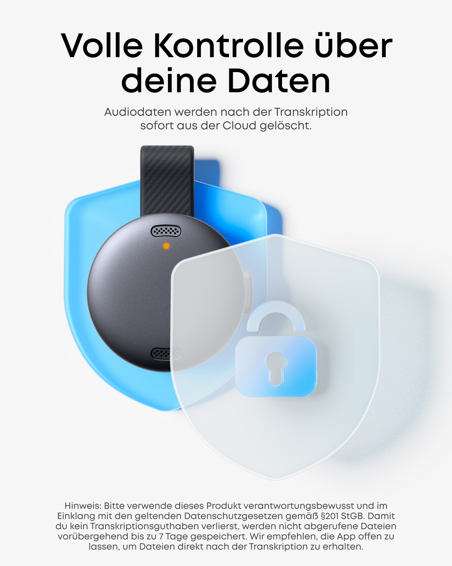 soundcore Work | Der erste KI-Sprachrecorder in Münzgröße