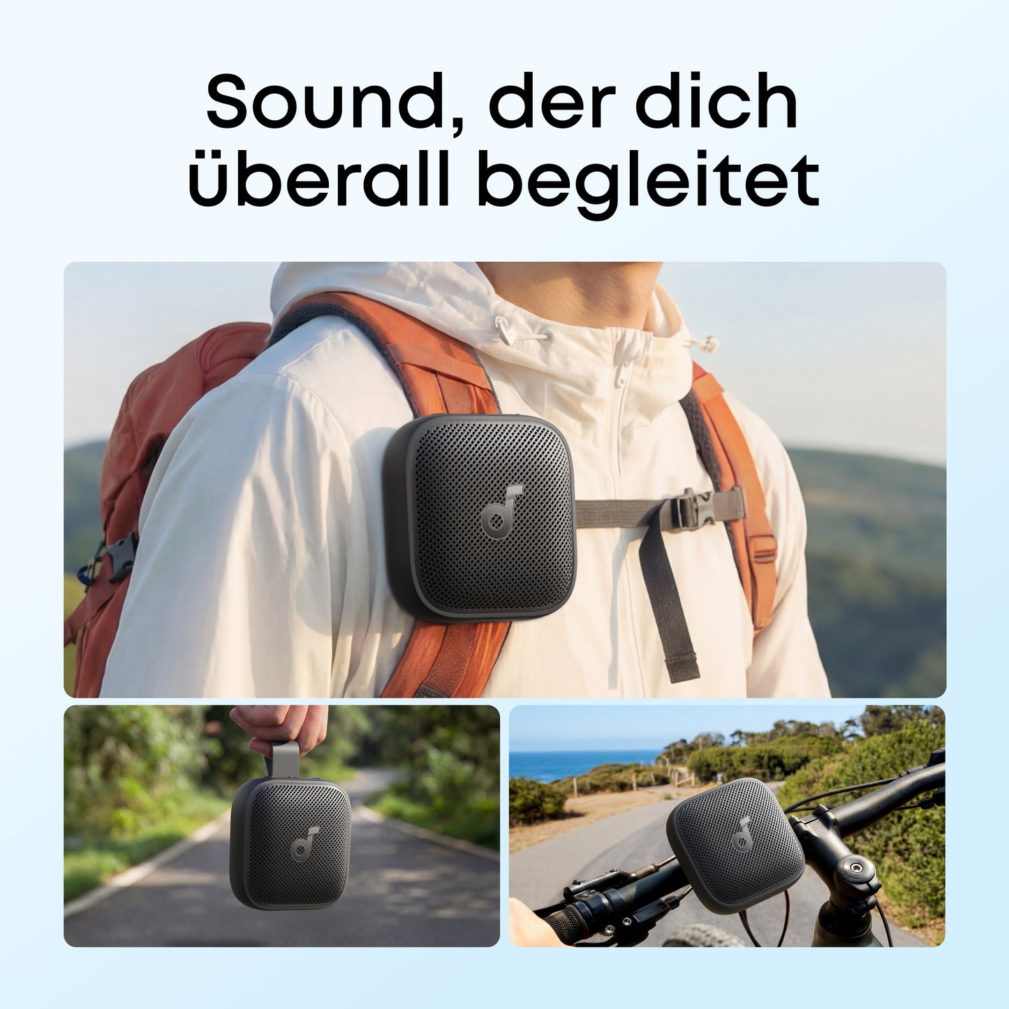 soundcore Boom Go 3i | Tragbarer Bluetooth-Lautsprecher mit kraftvollem Bass