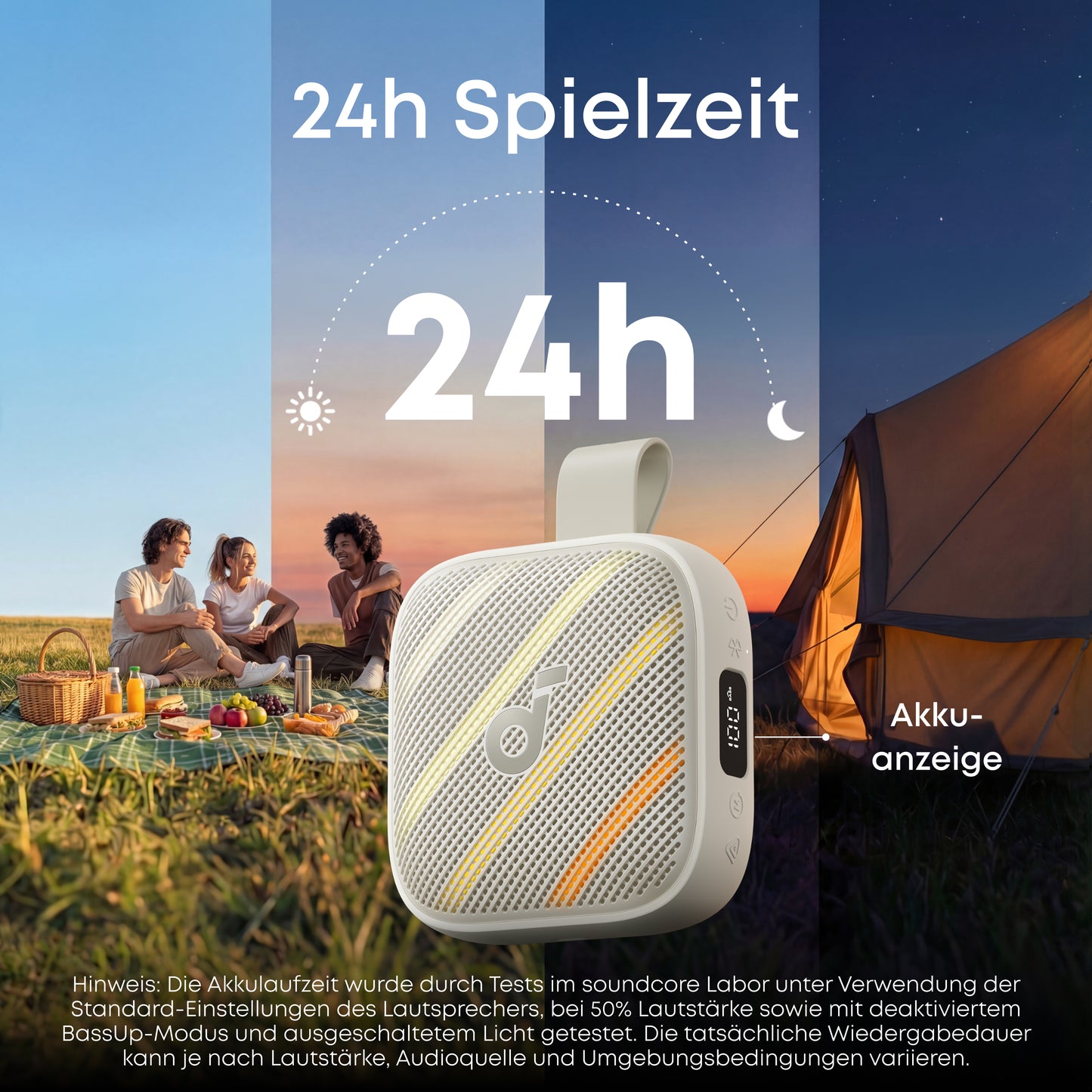soundcore Boom Go 3i | Tragbarer Bluetooth-Lautsprecher mit kraftvollem Bass