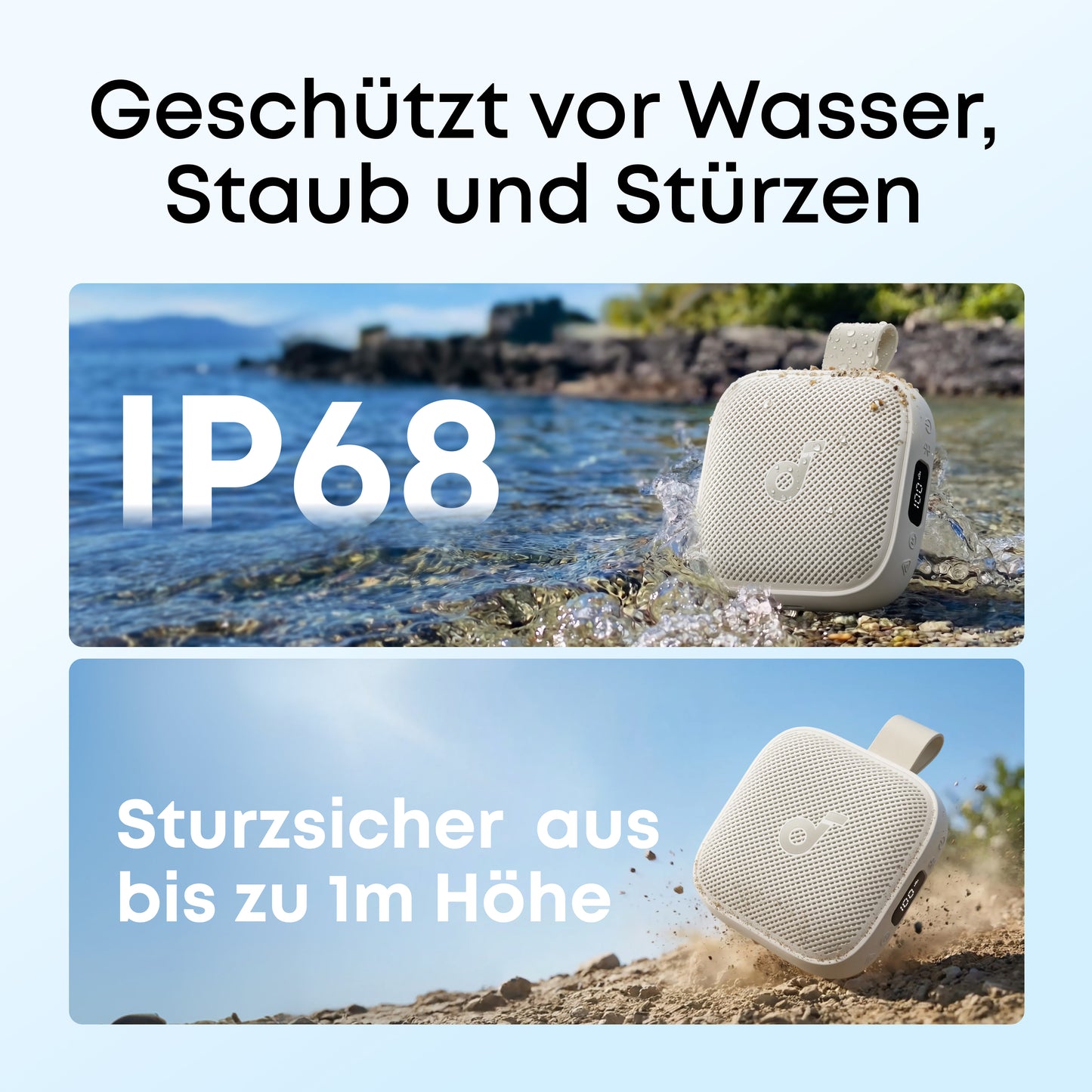 soundcore Boom Go 3i | Tragbarer Bluetooth-Lautsprecher mit kraftvollem Bass