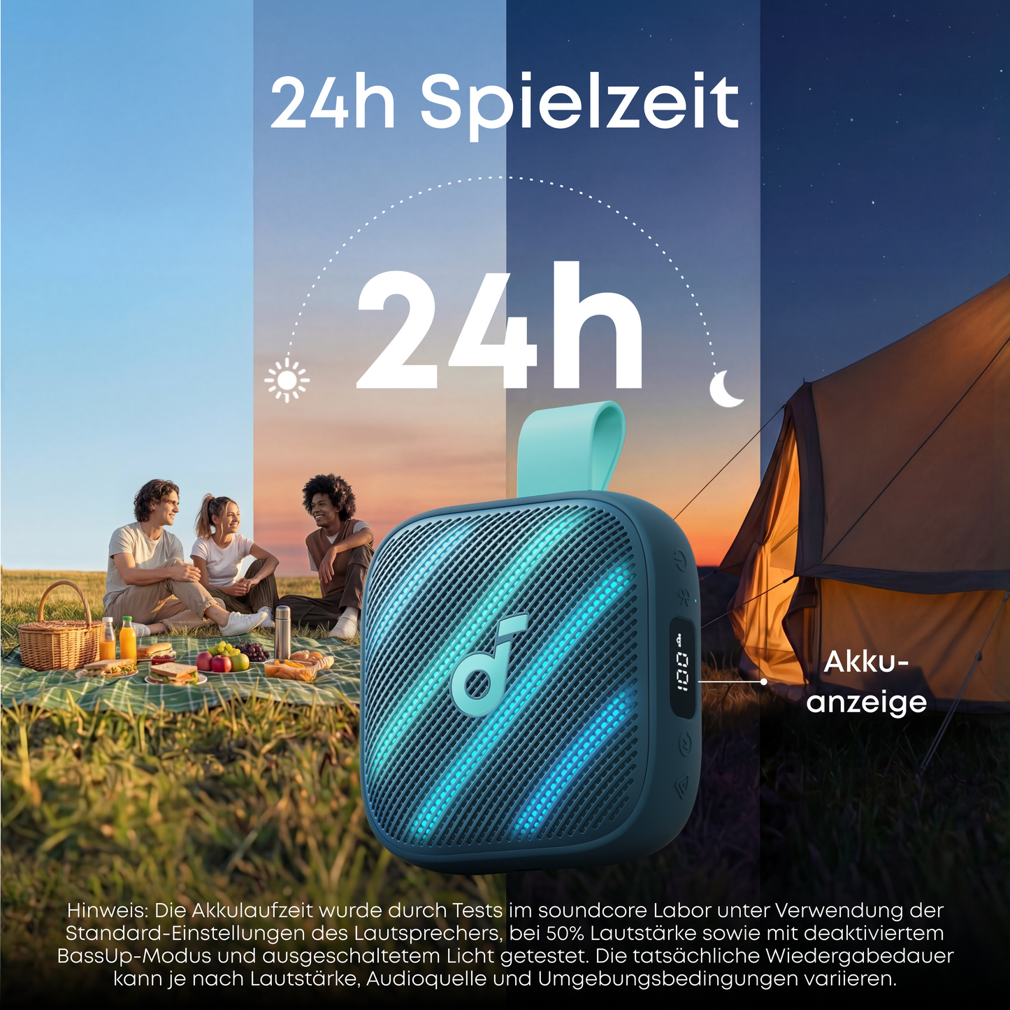 soundcore Boom Go 3i | Tragbarer Bluetooth-Lautsprecher mit kraftvollem Bass