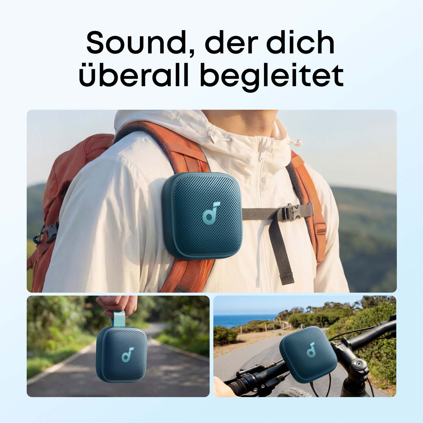 soundcore Boom Go 3i | Tragbarer Bluetooth-Lautsprecher mit kraftvollem Bass