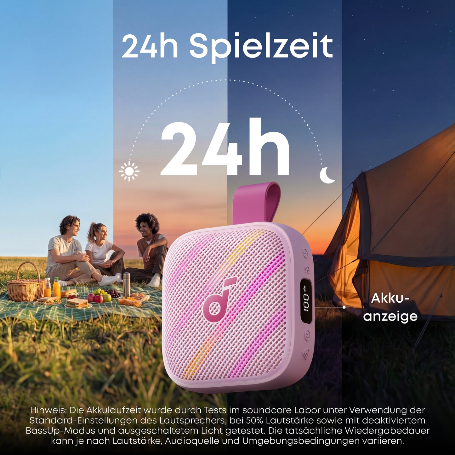 soundcore Boom Go 3i | Tragbarer Bluetooth-Lautsprecher mit kraftvollem Bass