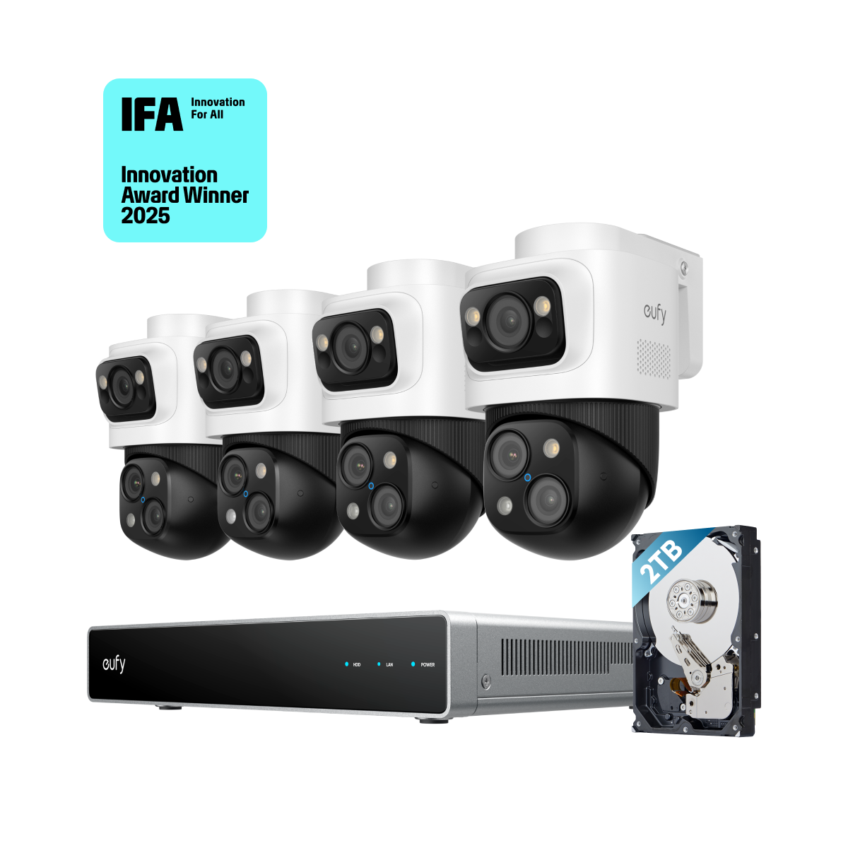 eufy PoE NVR Security System S4 Max