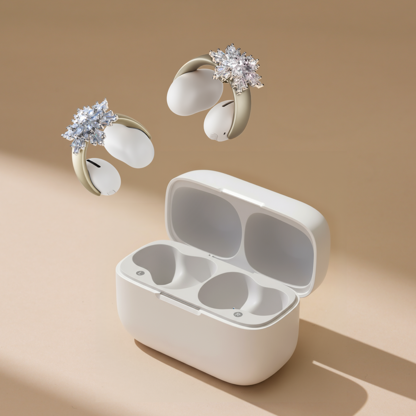 Stylisches Schneeflocken-Accessoire | Exklusives Design für die soundcore AeroClip