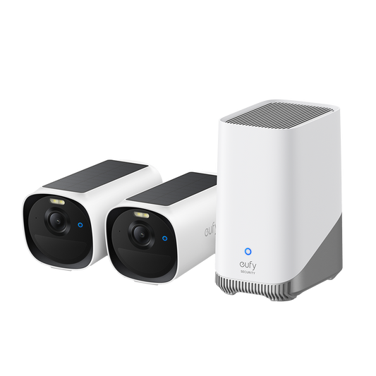 eufyCam E40 2-Kamera-Set und eufy HomeBase S380