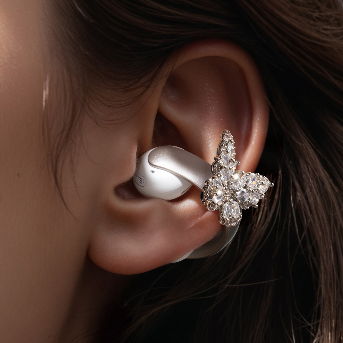 Stylisches Schmetterling-Accessoire | Exklusives Design für die soundcore AeroClip