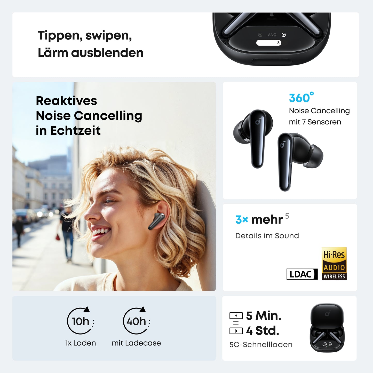 Liberty 4 Pro | True Wireless Earbuds mit Noise Cancelling