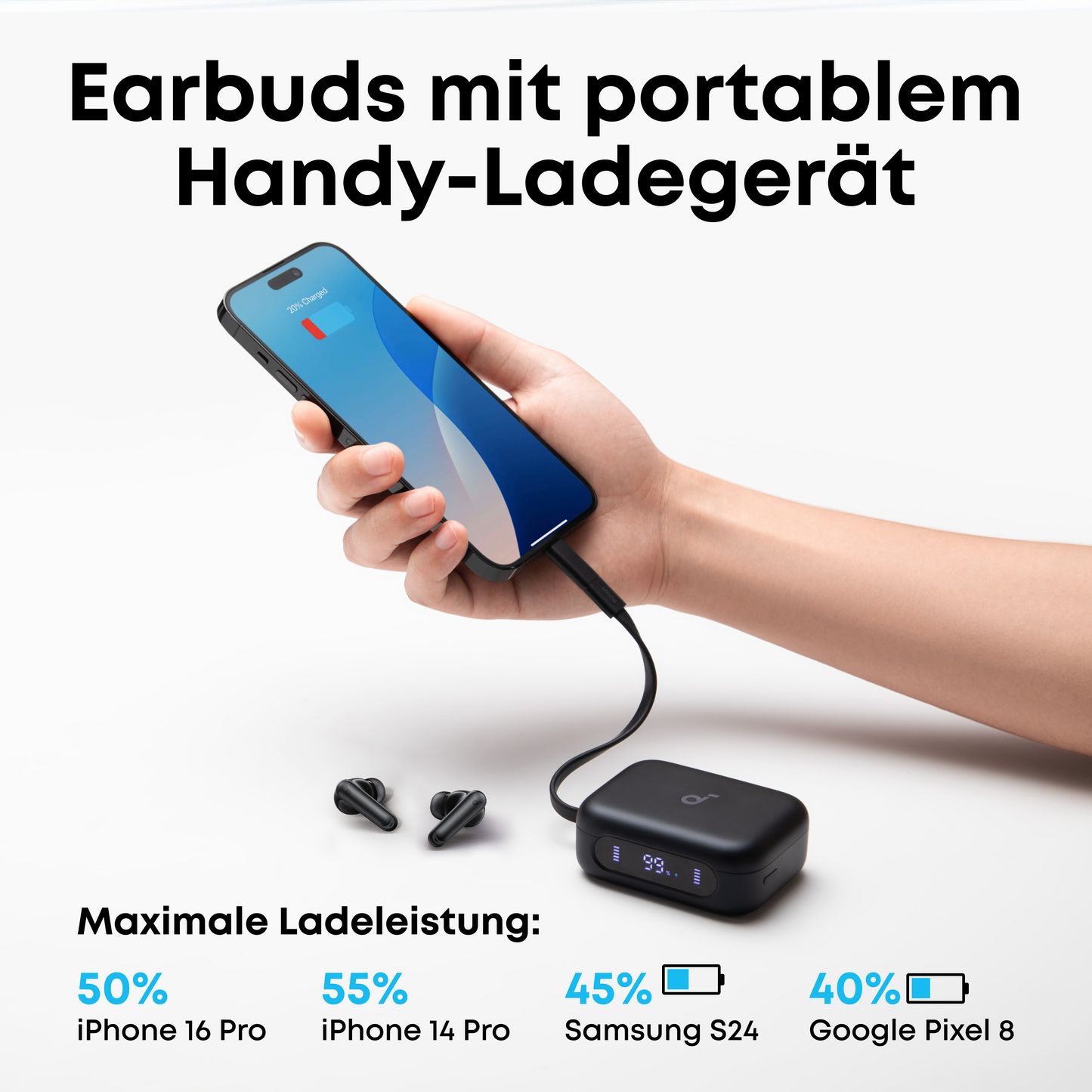 P41i | Earbuds mit Handy-Ladefunktion