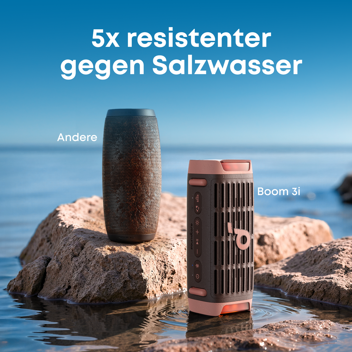soundcore Boom 3i | Wasserdichter Bluetooth-Lautsprecher