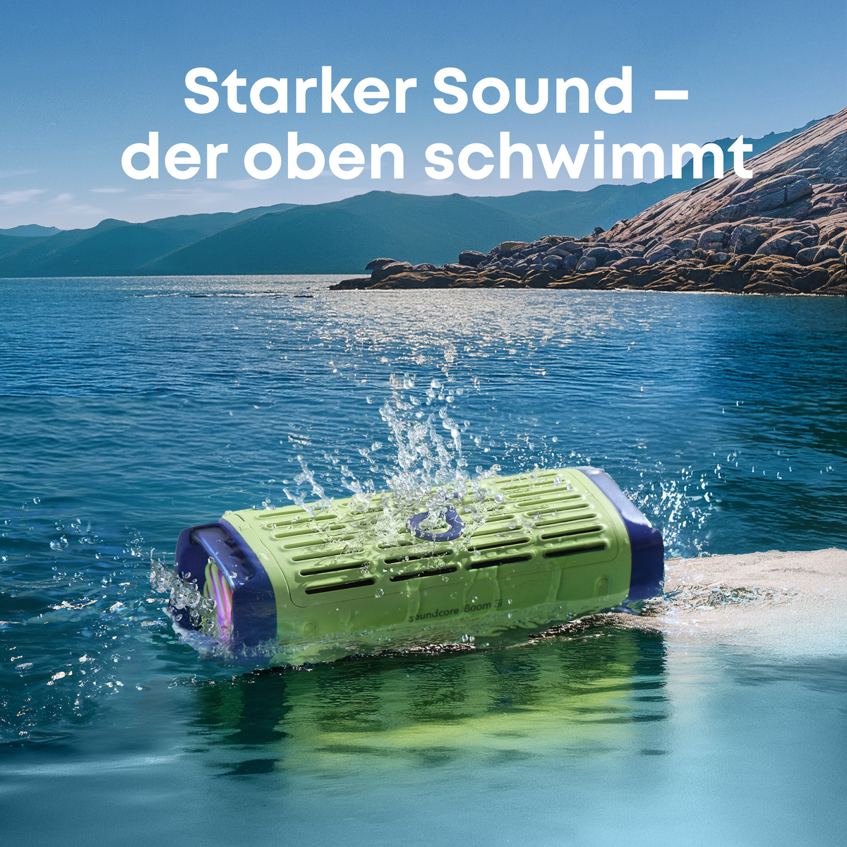 soundcore Boom 3i | Wasserdichter Bluetooth-Lautsprecher