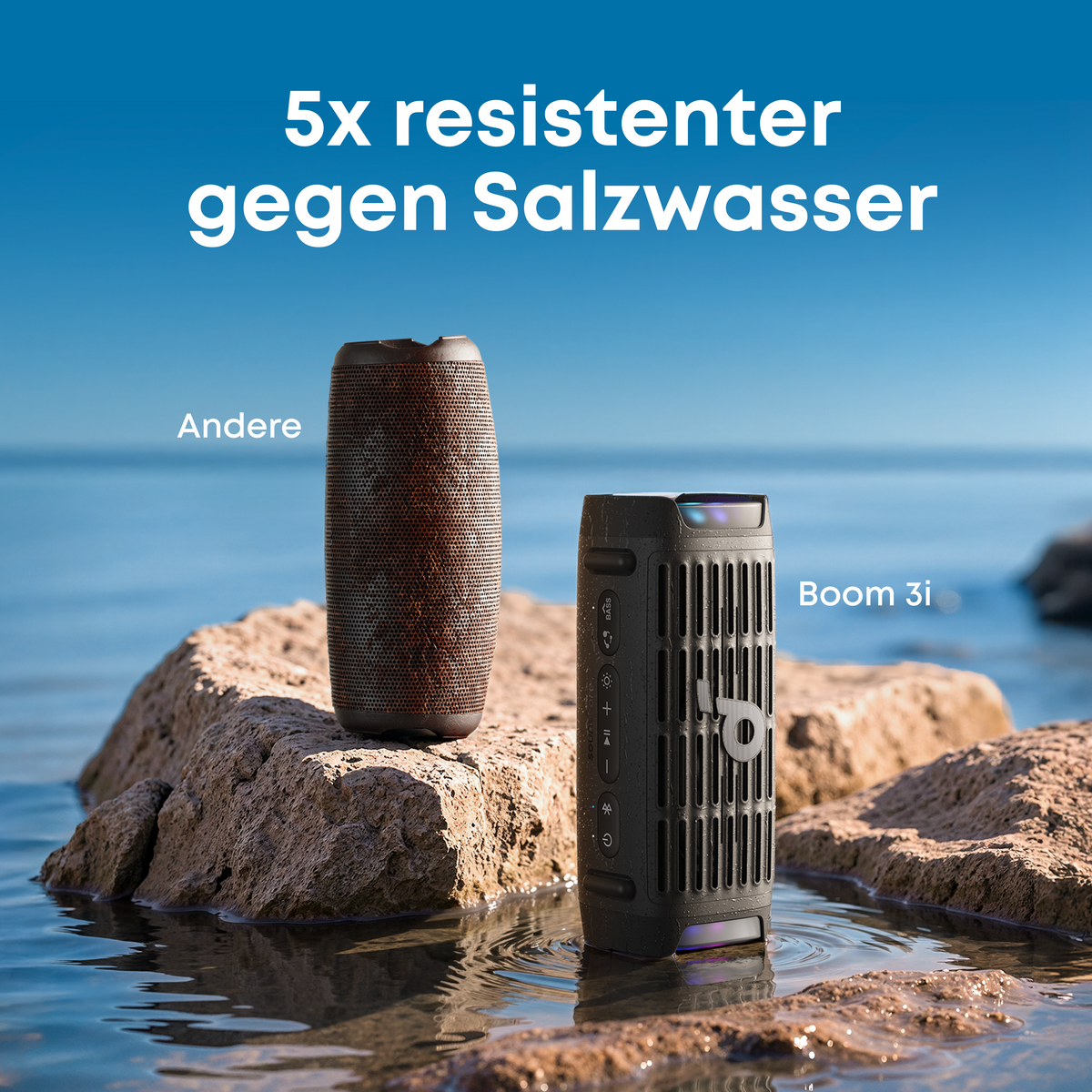 soundcore Boom 3i | Wasserdichter Bluetooth-Lautsprecher